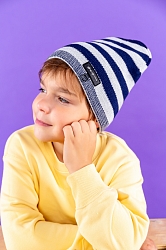 детские вязаные шапки на осень