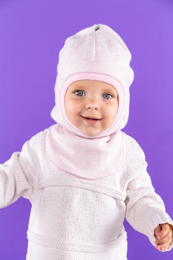 Шлем на девочку на синтепоне "Малышка" оптом от российского производителя