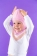 Шлем на девочку на синтепоне "Снежинка" оптом от российского производителя